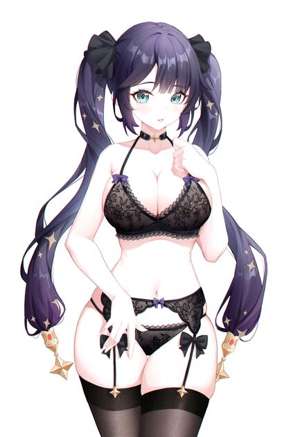 Hella Hot Hentaified Lingereeee Mama