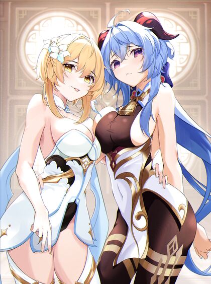 Holy Fuck! Luscious Luvly Lesbian Lovers Go Hentai XXX Wild!