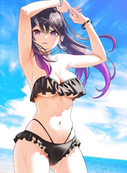 Holy shit! This bikini is so damned sexy - You gotta see this hottie in her perfect fucking twopice!