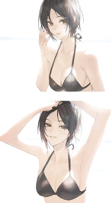 Sen-paaayyyy! Let me show you my hentaiboy on this beach datteeee!