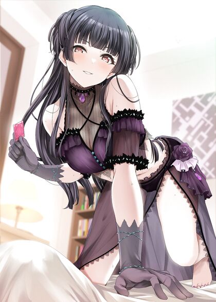 Boss Bitch Sluts Her Sub Out for Some Serious Dick Drilling - Hentai XXX Porn Pic