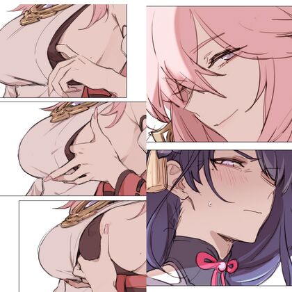 Horny AF YAE TEASING RAIDEN Goes HENTAI XXX PIC