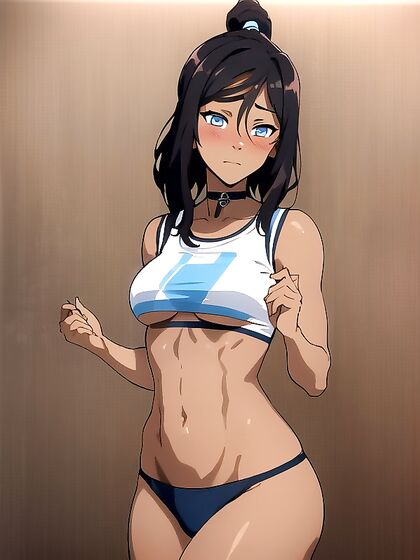 Choker and Underboob Tease in Seductive Hentai Scenes
