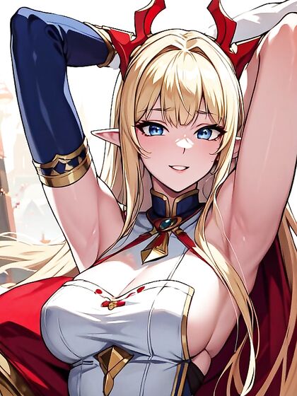 Happy Elf-Eared Beauty Gets Wildly Bangs in Seductive Hentai Action