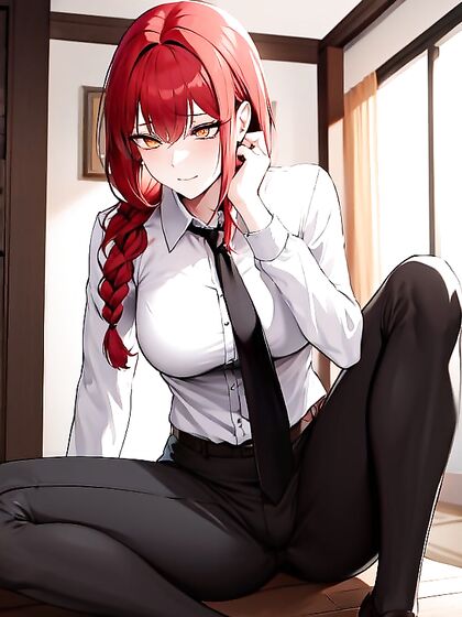 Makima in Pet Pose: A Seductive hentai Fantasy Adventure