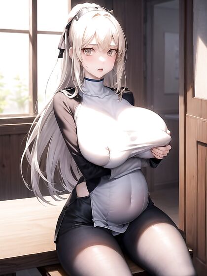 N Pregnancy Detailing in Ultra-realistic 18+ Hentai AI Action