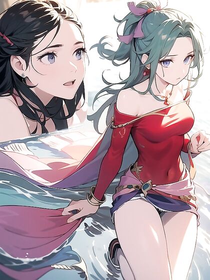 Tina from Final Fantasy Heats Up in Steamy Anime Hentai Scenes