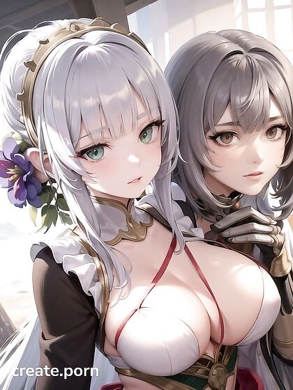 Noelle from Genshin Impact Casts Spells in Steamy Shaman Hentai Scenes