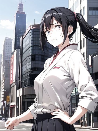 Massive Monster Dominates Cityscape in Front View Hentai Fantasy