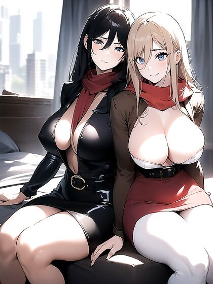Thick-Cocked hentai action with pale skin and form-fitting clothes