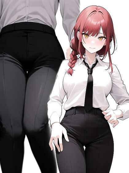 Blushing Mischievously in Her School Uniform for Your Viewing Pleasure