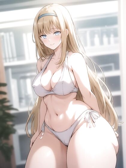 Pale-Skinned Beauty Enjoys Intense Solo Pleasure in hentai AIPorn