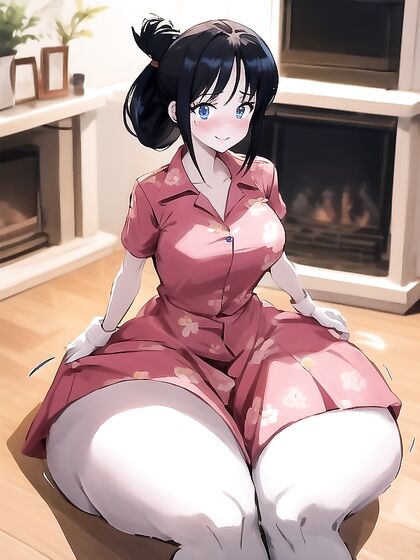 Pale-Skinned Teen 18+ Seductively Sits Down for Intense Hentai Pleasure
