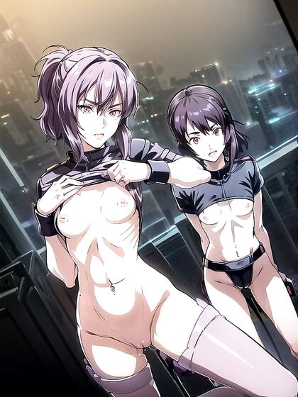 Purple-Haired Beauty with Light Brown Skin Shines in Seductive Hentai Scenes