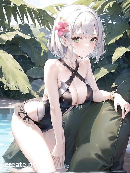 Wet Clothes Fantasy with One Person in Seductive Hentai Scenes
