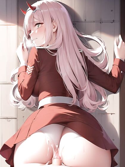 cumming from behind while looking at the viewer in hentai ai porn