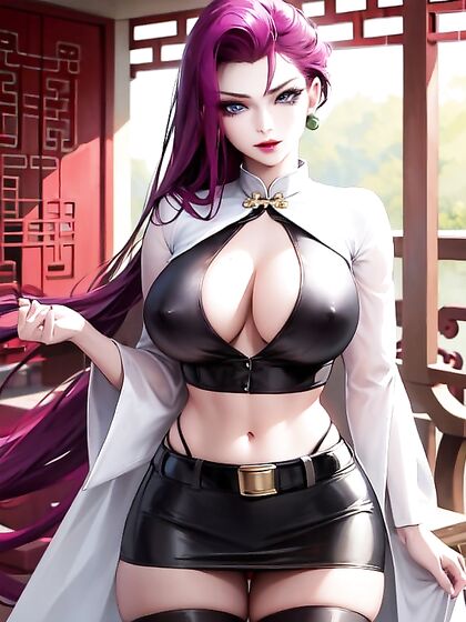 Jessie from Pokémon Dressed in Traditional Chinese Attire for Sensual Hentai Pleasure