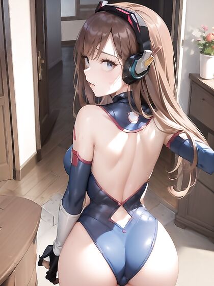 Massive Ass Bottom-Up Action in POV Doggystyle Hentai Pleasure
