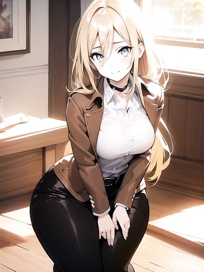 Historia from Attack on Titan Reveals Her Pale Beauty in Erotic Front View Hentai Scene