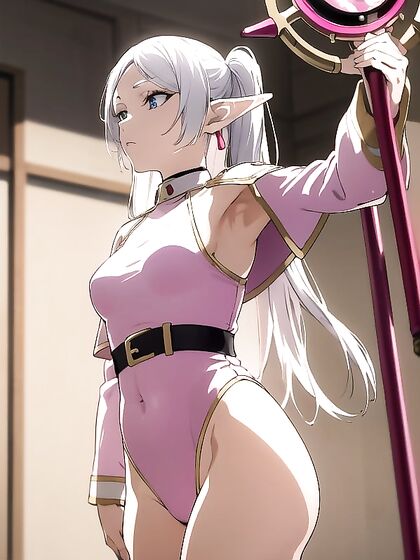Pink Leotard Dance Moves Ignite Passion in/Form-Fitting Hentai Scenes