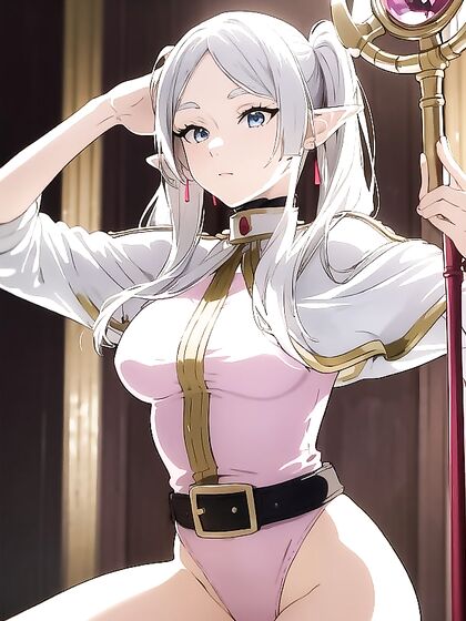 Detailed Screencaps of Seductive Pink Leotard Action in Hentai AI Porn