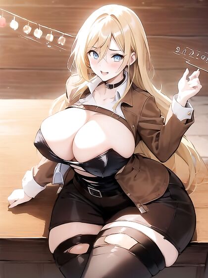Happy Blue-Eyed Model Gets Pleasured in Seductive Hentai Scenes
