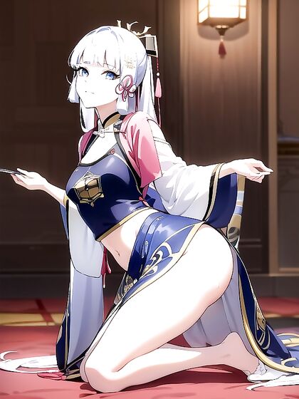 Chinese Hanfu Beauty Shows Off Her Luscious Curves in Detailed Hentai Scenes