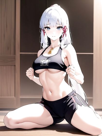 Kamisato Ayaka Stares Seductively at You in This Genshin Impact Hentai Masterpiece