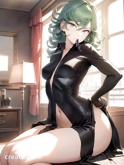 Sunny Afternoon Delight: Showing Off Her Perfect Ass in Hentai Bliss
