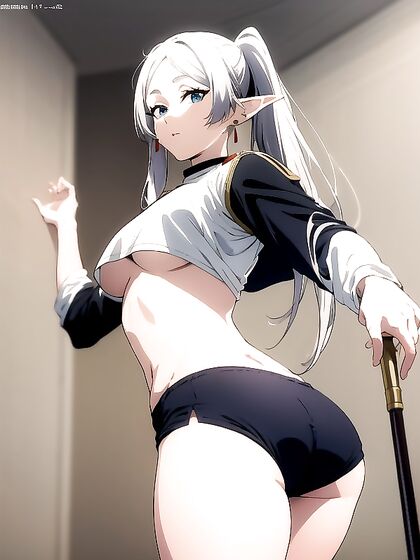 Detailed Lifting Shirt Reveals Seductive Underboob in Hentai Scenes