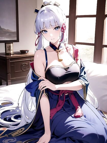 Wet Crop Top and Hanfu Outfit in Seductive Hentai Scenes