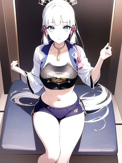 Sporty Shorts Fantasy: Detailed Solo Action in Hentai AIErotic Pleasure