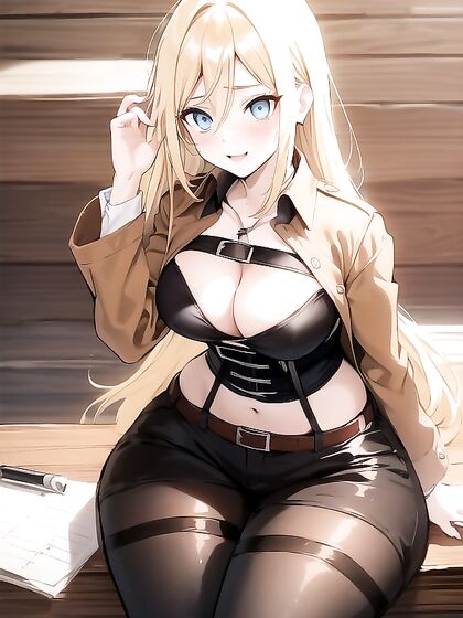 Seductive Model Wears Nyлон Stockings in naughty Hentai Scenes