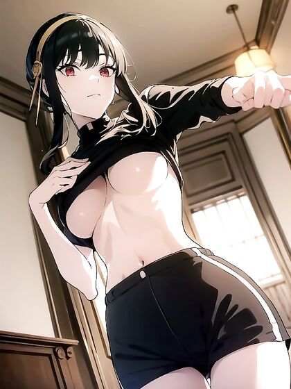 Dancing in Pyjamas: Seductive Shirt Lifting Leads to Steamy Hentai Moments