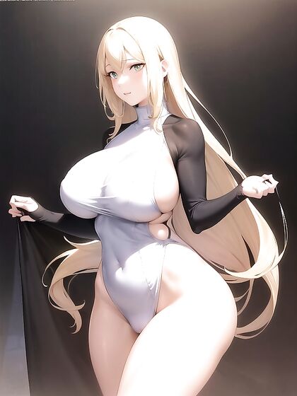 Blonde With Thick Curves and Seductive Green Eyes in Steamy Hentai Action