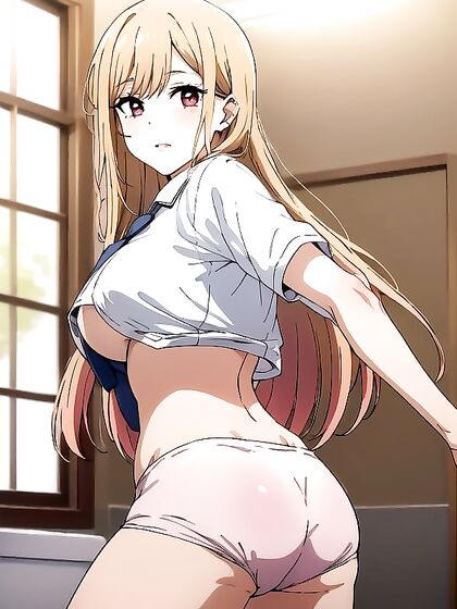 Dancing in Crop Top and Sporty Shorts for Intense Hentai Pleasure