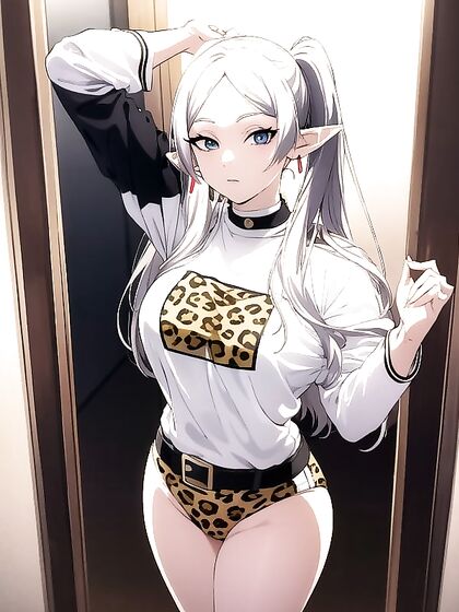Frieren from Beyond Journey's End Dances into Ecstatic Hentai Pleasure