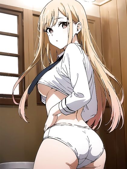 Sporty Babe in Short Shorts Stares Intensely at You for Hot Hentai Action