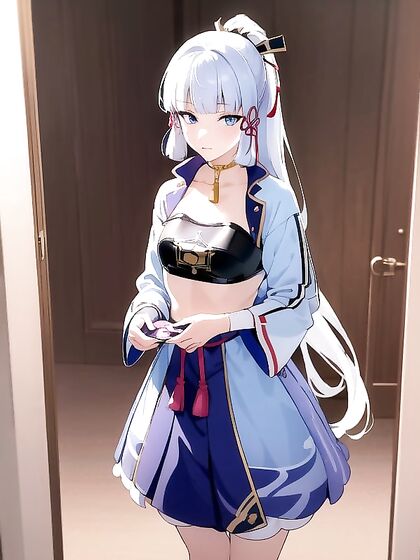 Kamisato Ayaka from Genshin Impact in Explicit Detail for Hentai Pleasure