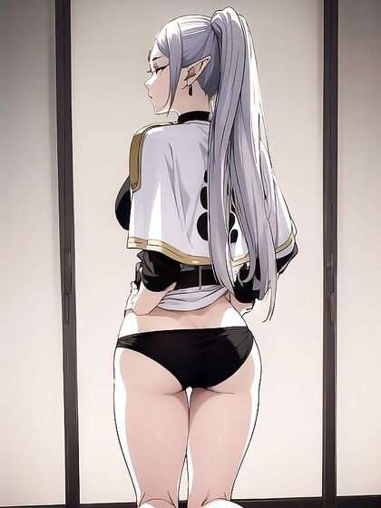 Detailed Screencap: She Shows Her Perfect Ass While Looking at You in Hentai AI Porn