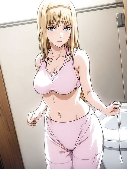 Ymir Fritz from Attack on Titan Wears Rainbow Crop Top in Steamy Hentai Scene