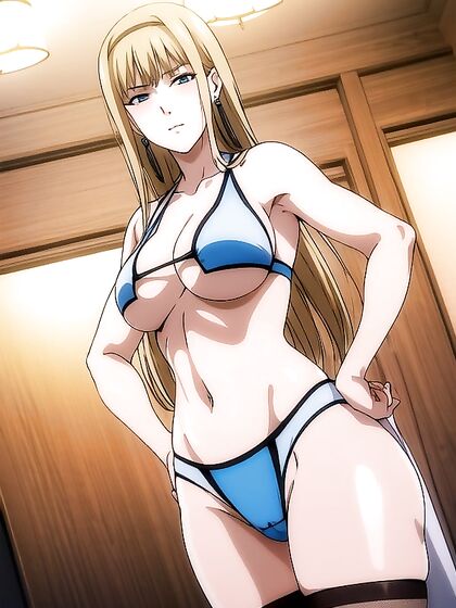 Dancing in Rainbow Panties and Nyloons for Seductive Hentai Pleasure