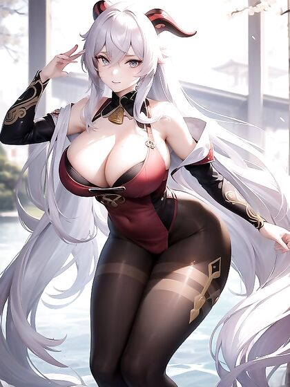 Ganyu's Thick Curves Bring Happiness in Steamy Hentai Scenes