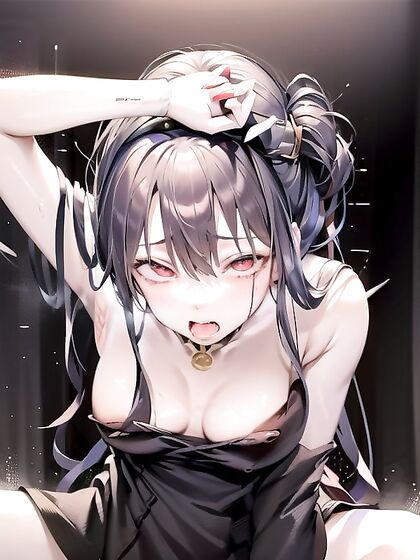 Skinny Girl 18+ Gives Intense Ahegao Faces During Busty Hentai Action