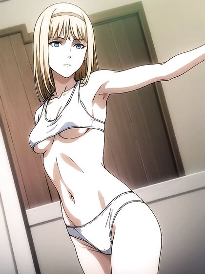 Ymir Fritz from Attack on Titan Enjoying Intimate Bathroom Moments Alone