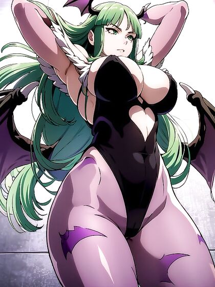 Wearing Sporty Shorts and Rainbow Panties for Solo Hentai Pleasure