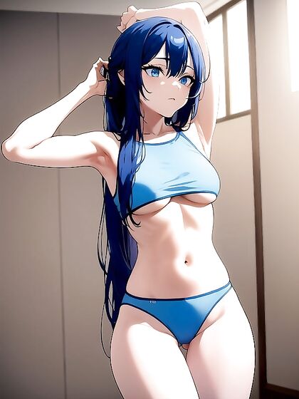 Skinny Girl 18+ Shows Off Her Underboob While Dancing in hentai ACTION