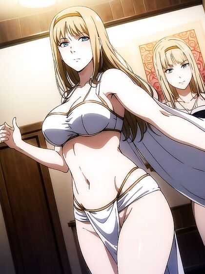 Underboob Temptation at the Dance Bar in Steamy Hentai Action