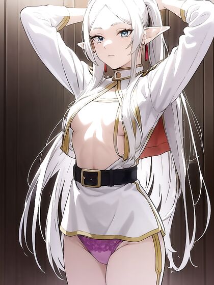 Teen 18+ Goddess in Crop Top Takes Pleasure in the Bathroom Hentai Style
