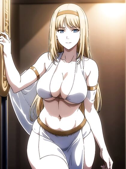 Mischievous 18-Year-Old Smiles and Blushes in Seductive Hentai Scenes